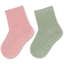 Sterntaler Chaussettes ABS double pack uni rose tendre