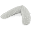 THERALINE Fodera cuscino per l´allattamento Comfort, cuoricini grigio