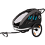 hamax Remolque de bicicleta para niños Traveller incluye barra de tracción y rueda buggy Negro /Gris/Azul