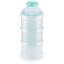 NUK Racionador para leche en polvo, 3 unidades, sin BPA, color verde azulado
