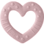  BIBS® Teething ring Baby Bitie Peach Heart fra 3 måneder, Pink Plum