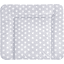 JULIUS ZÖLLNER Aankleedkussen Softy Folie sterren grijs 65 x 75 cm