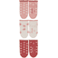 Sterntaler Sneaker sokken 3-pack hartjes ecru