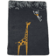 DAVID FUSSENEGGER Decke Giraffe anthrazit