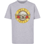 F4NT4STIC T-Shirt Guns 'n' Roses Band Vintage Classic Logo (Distressed) Black heather grey
