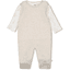 Feetje 2-delt romper Little Duck Off white melange