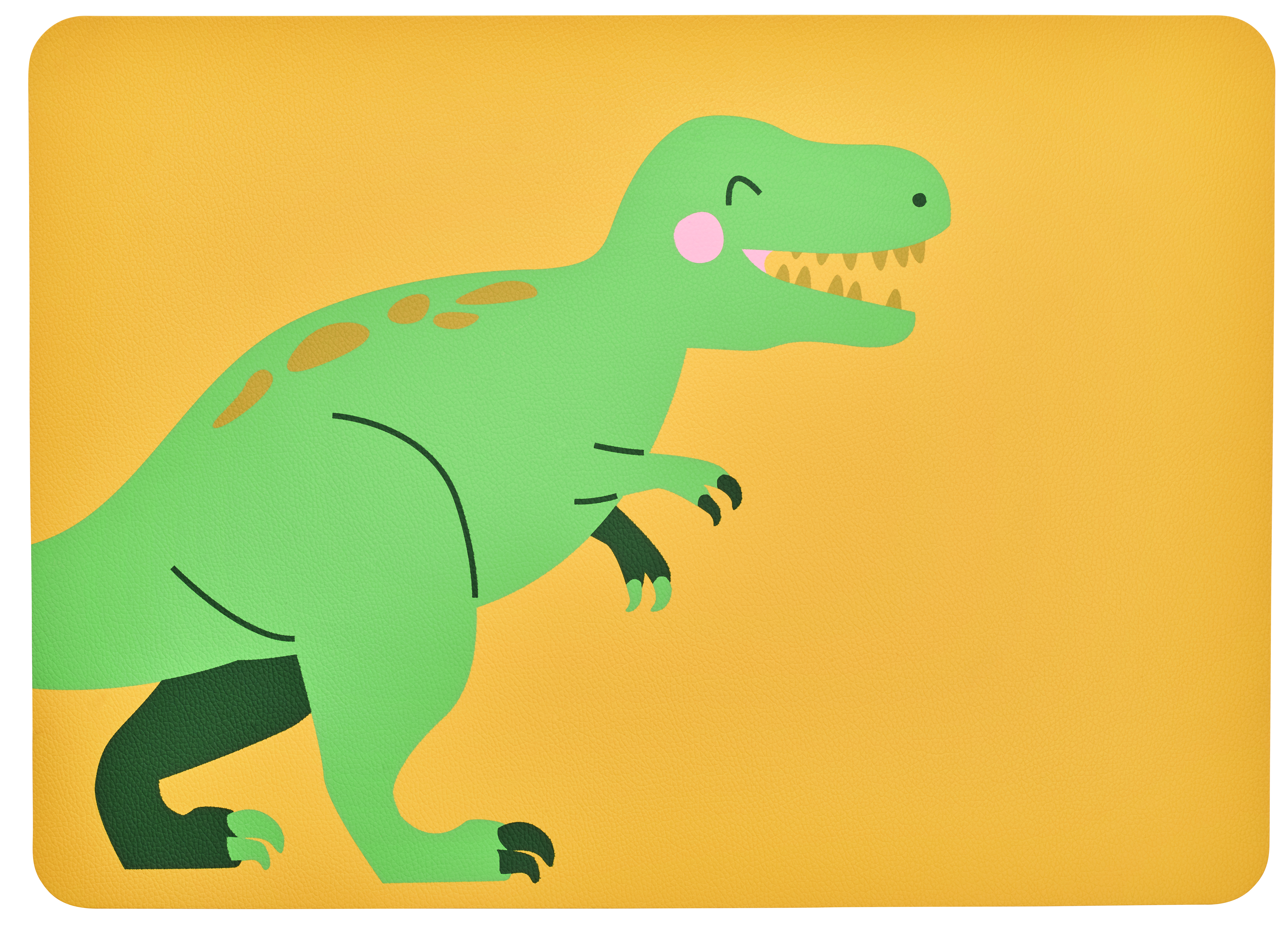 ASA Selection Placemat Tyrannosaurus Rex Titus geel 