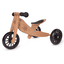 Kinderfeets ® 2-i-1 trehjulet cykel lille tot, bambus