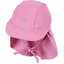 Sterntaler Peaked Cap med nackskydd Heart Pale Pink 