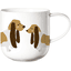 ASA Selection Mug Basset Hound vit blank 