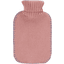 fashy® Wärmflasche 2L mit Rollkragen-Strickbezug in apricot