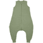 MEYCO Surpyjama bébé hiver mousseline uni prélavé olive green