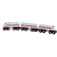 BRIO® WORLD Holzeisenbahn ICE - Schnellzug mit Sound 33748