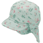 Sterntaler Casquette avec protection de nuque vert moyen