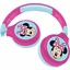 LEXIBOOK Disney Minnie 2in1 Bluetooth®-  Kabel, faltbare Kopfhörer mit sicherer Lautstärke