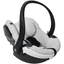BeSafe Autokindersitzbezug aus Bambus für iZi Go X1 / iZi Go Modular Glacier Grey - grau