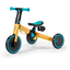 Kinderkraft Tricycle draisienne enfant 4TRIKE, primrose yellow