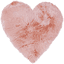 Heitmann Lampaannahkainen leikkimatto HEART vaaleanpunainen