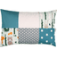 Ullenboom Patchwork Kussensloop 40 x 60 cm bosdieren petrol