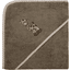 WÖRNER SÜDFROTTIER Ręcznik kąpielowy z kapturem żyrafa jasnobrązowa 100 x 100 cm