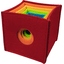 goki Stacking Cube Rainbow