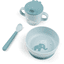 Done by Deer™ Geschirr Set first meal Happy clouds, blau