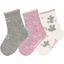 Sterntaler Socks 3-pack katt lys grå