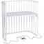 Babybay Sideseng Boxspring, hvid lak