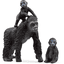schleich® Figurine famille de gorilles des plaines 42601