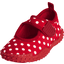 Playshoes Aqua -kengät ovat pisteitä punaisia
