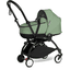 BABYZEN Kinderwagen YOYO2 0+ Black mit Liegewanne Peppermint