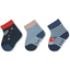 Sterntaler Dětské ponožky 3-pack rocket marine 