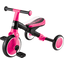 GLOBBER LERENDE TRIKE 2in1, fuchsiaroze