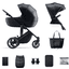 Kinderkraft Poussette duo combinée 2en1 PRIME 2 Venezian Black