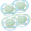Philips Avent Nachtschnuller ultra air SCF376/11 0 - 6 m Boy im Viererpack

