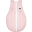 Alvi ® Saco de dormir Jersey Light Pluma rosa/blanco