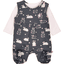 STACCATO  Romper+skjorta mjuk antracit mönstrad