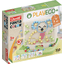 Quercetti PlayEco+ jeu d'encastrement en mosaïque en plastique recyclé : Fanta Color PlayEco+ (310 pièces)