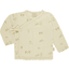 kindsgard T-shirt bébé cache-coeur lipala crème