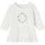 name it Koszula z długim rękawem Nbfdanielle White Alyssum