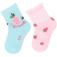 Sterntaler Chaussettes ABS double pack fruits turquoise clair 