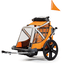 BELLELLI Remorque de vélo enfant B-Travel Children Trailer Orange