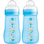 MAM Dětská láhev Easy Active ™ 270 ml, zajíček ve dvojitém balení