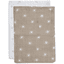 jollein Flanellen Mousseline 2-Pack Pointelle Zon Koekje