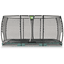 EXIT Allure Premium Trampolina podłogowa 244x427cm - zielona