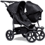 tfk Geschwisterwagen Duo Ecco Schwarz