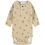 Lil'Atelier Langarmbody Nbmgeo Semolina