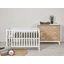 Schardt Chambre bébé duo lit Fishbone commode bois 70x140 cm