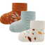 Ewers First Baby Socks 3 Pack Bloemen/Ringlets/Dots