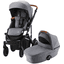 Britax Römer Kombikinderwagen Smile III Frost Grey inklusive Babywanne Frost Grey